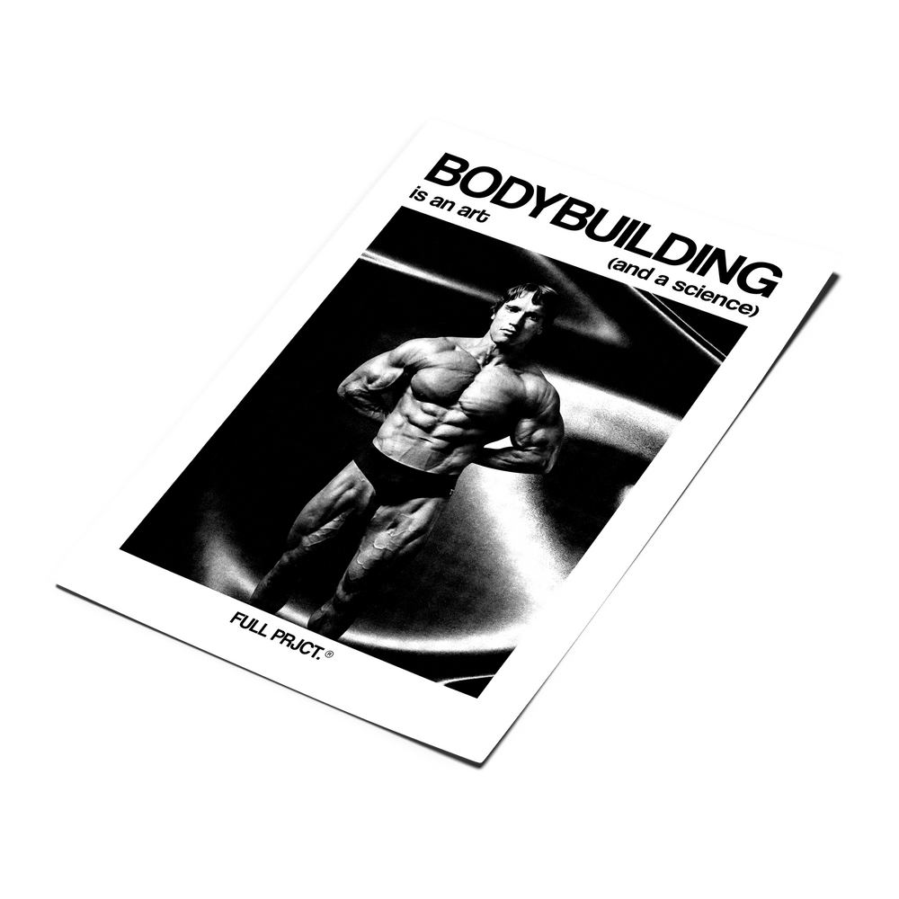 Póster 'Bodybuilding is an art'