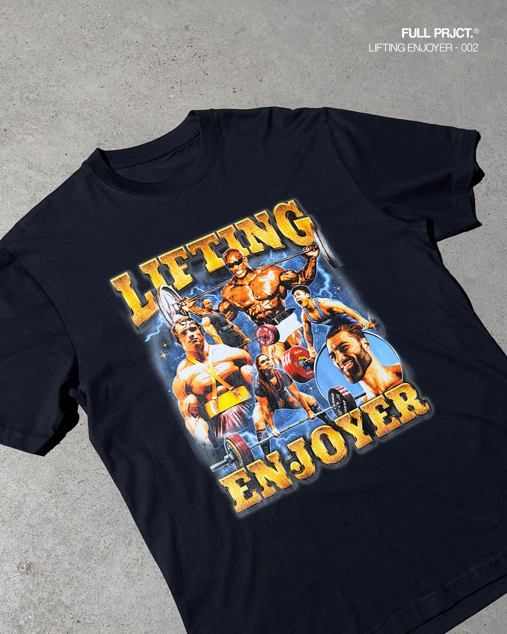 Camiseta oversize ‘Lifting enjoyer’