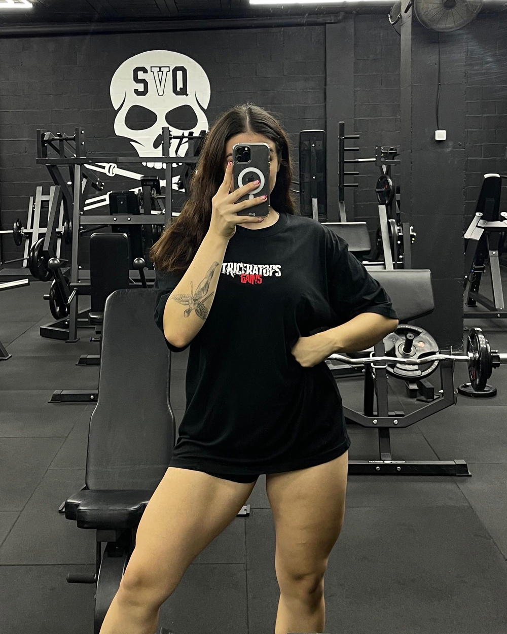 Camiseta oversize 'Triceratops Gains' BAZMAN X FULL PRJCT.®